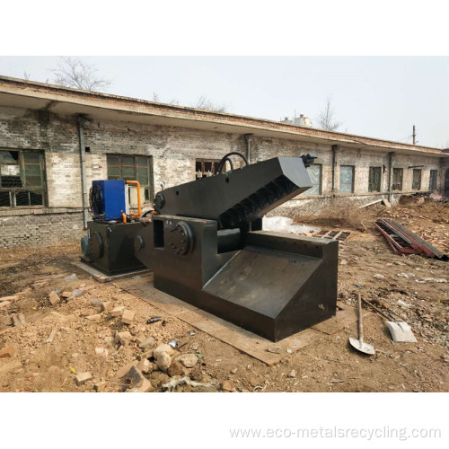 Metal Scrap Angle Iron Alligator Cutting Equipment